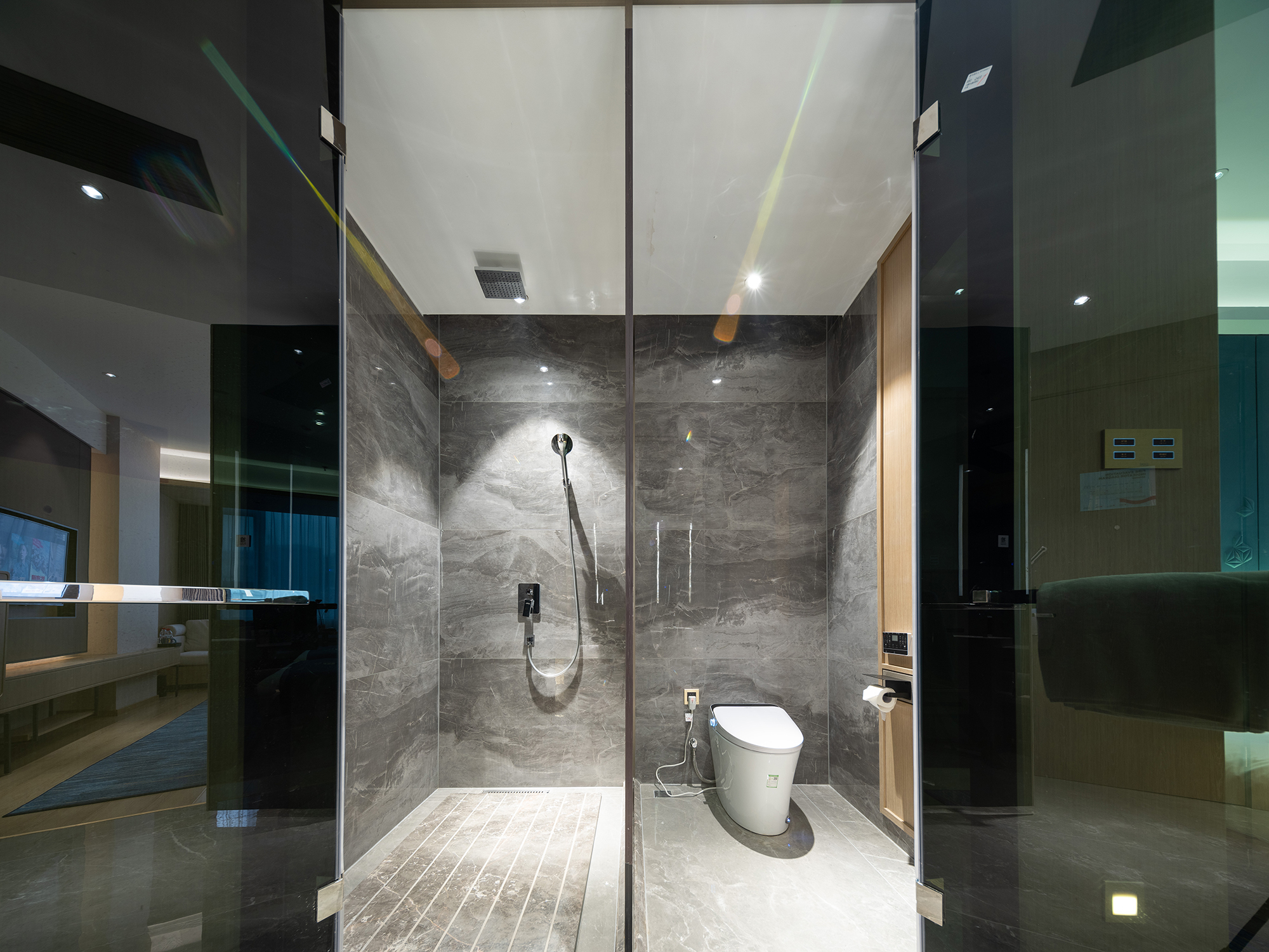 智能江景双床房