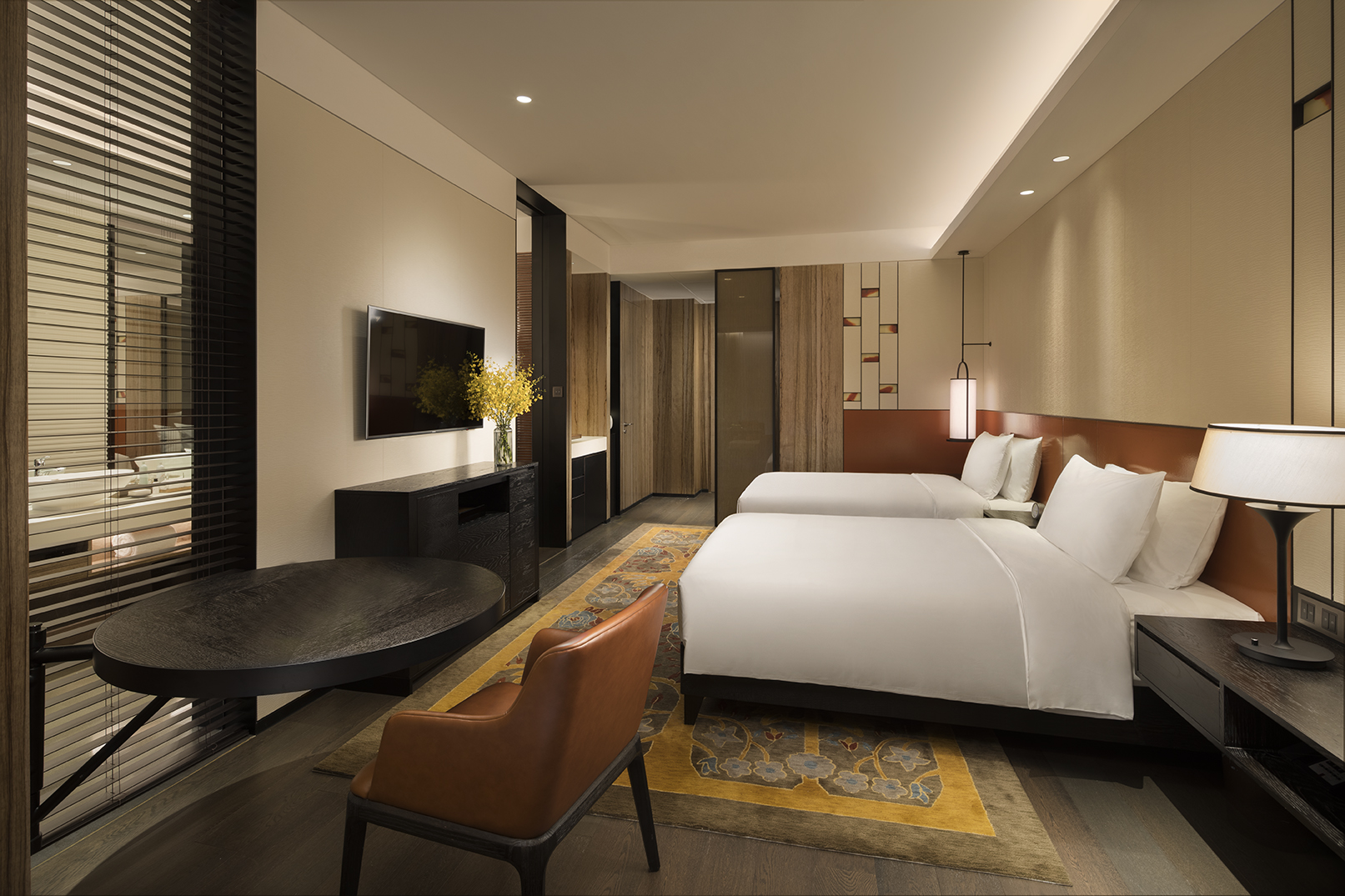 Grand Hyatt Changsha高级江景双床房