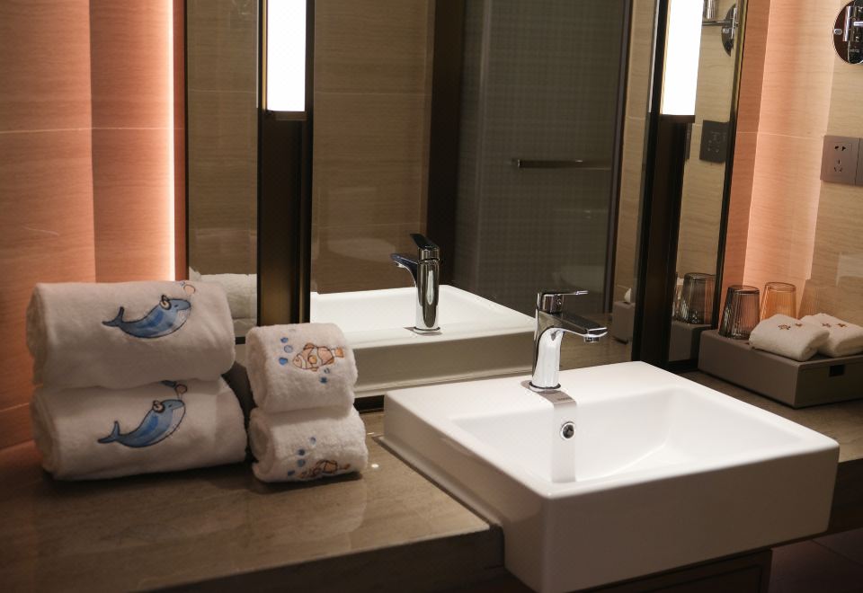 栖云楼家庭亲子房（定制小童用品+园景）