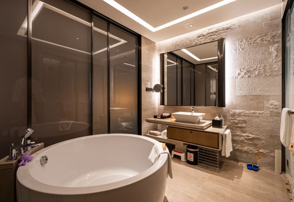 国风雅集亲子主题海景双床房（一线海景+MR亲子互动）