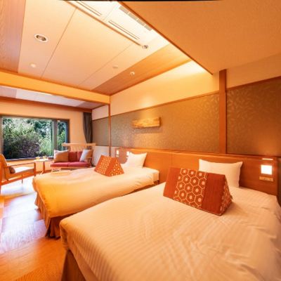 Annex Komorebi Twin Room 「蔵王の森」がつくる美と健康の温泉宿　ゆと森倶楽部 クーポン