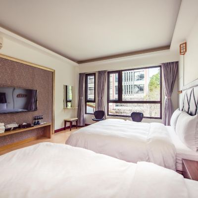 庭院四人房 南投日月潭月潭小棧民宿優惠