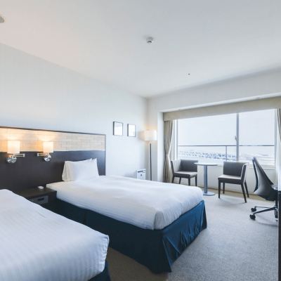 最上階ツイン(本館) シーサイドホテル舞子ビラ神戸 クーポン