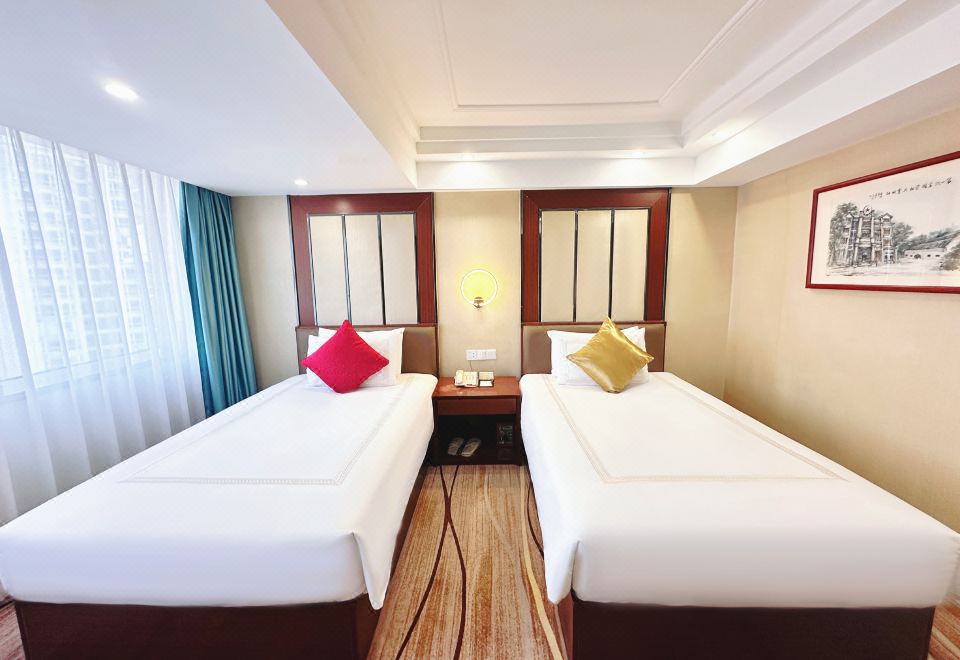 商务双床房（阳光城景+静谧睡眠）