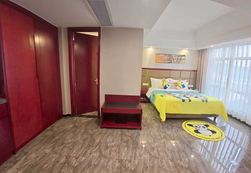 卡通親子大床房（小冰箱）