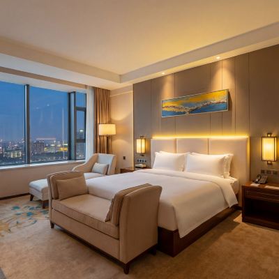 親子套房 | 雙床家庭房·浴缸·城景·冰箱 新君悅國際飯店（廣州南站錦龍地鐵站店）優惠