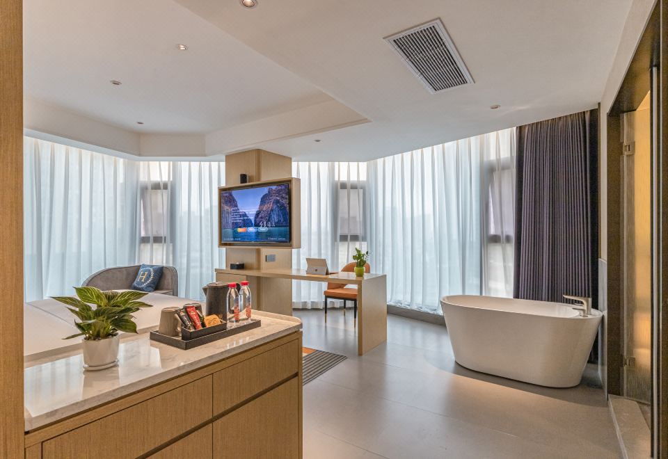 智享城景浴缸房【智能小度客控+超大落地窗】