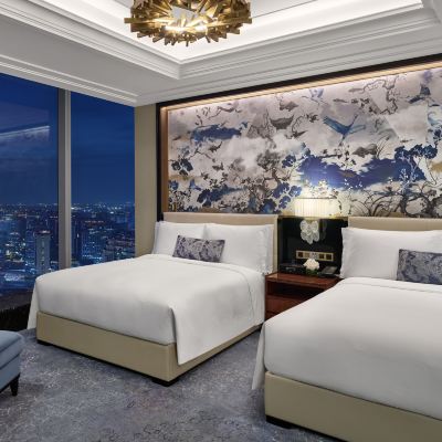 雲端城景雙床房 成都華爾道夫飯店優惠