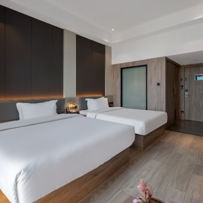 零壓家庭親子雙床房「智能馬桶+超靜音冰箱」 廈門瑞麗飯店（滙景廣場翔安區政府店）優惠