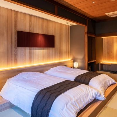 本館離れ露天風呂付天風呂付き“和洋室”亀 みはらしの宿　杉乃家 クーポン