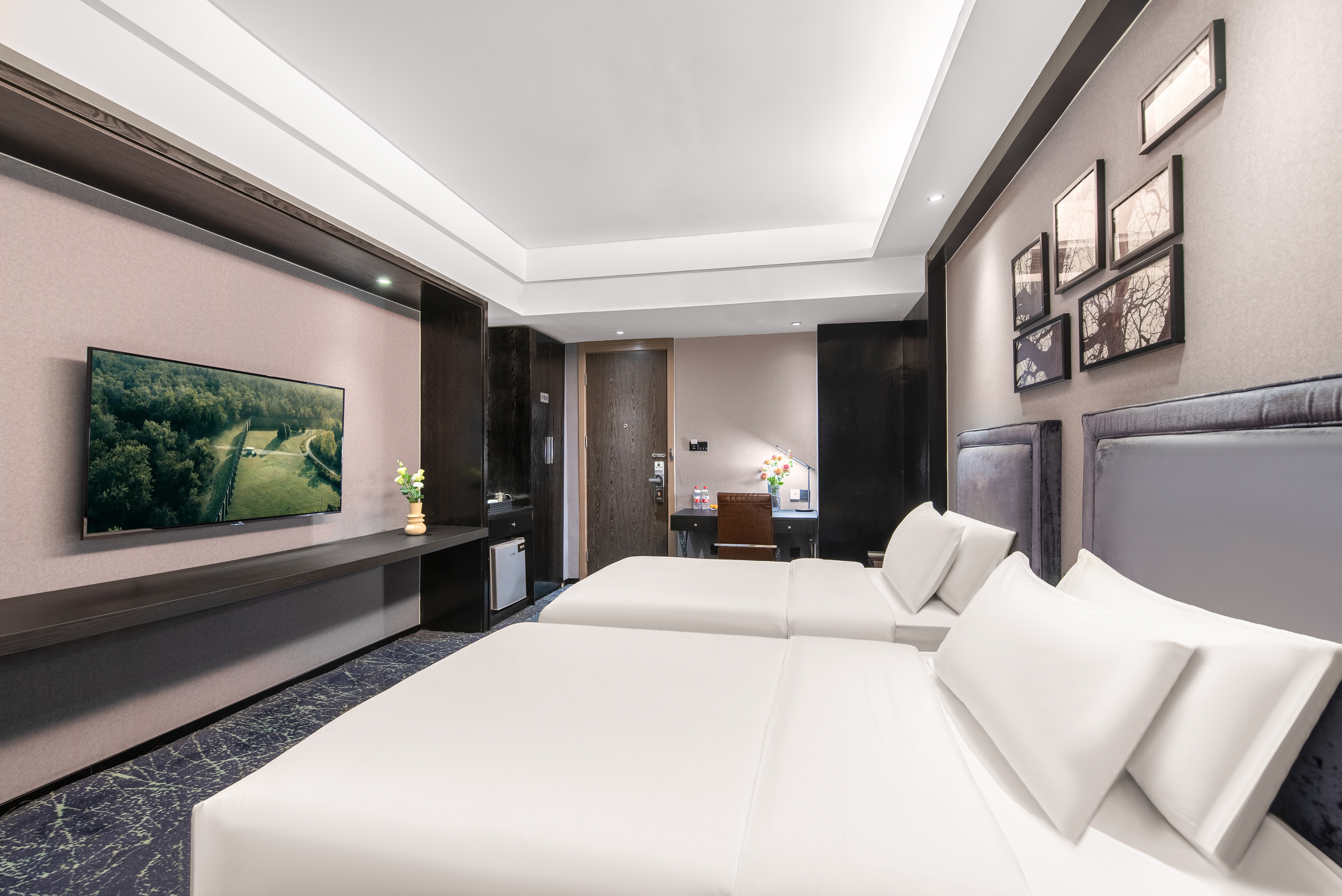 B型双床房【小度全智能客控+轻奢沙发+Minibar】