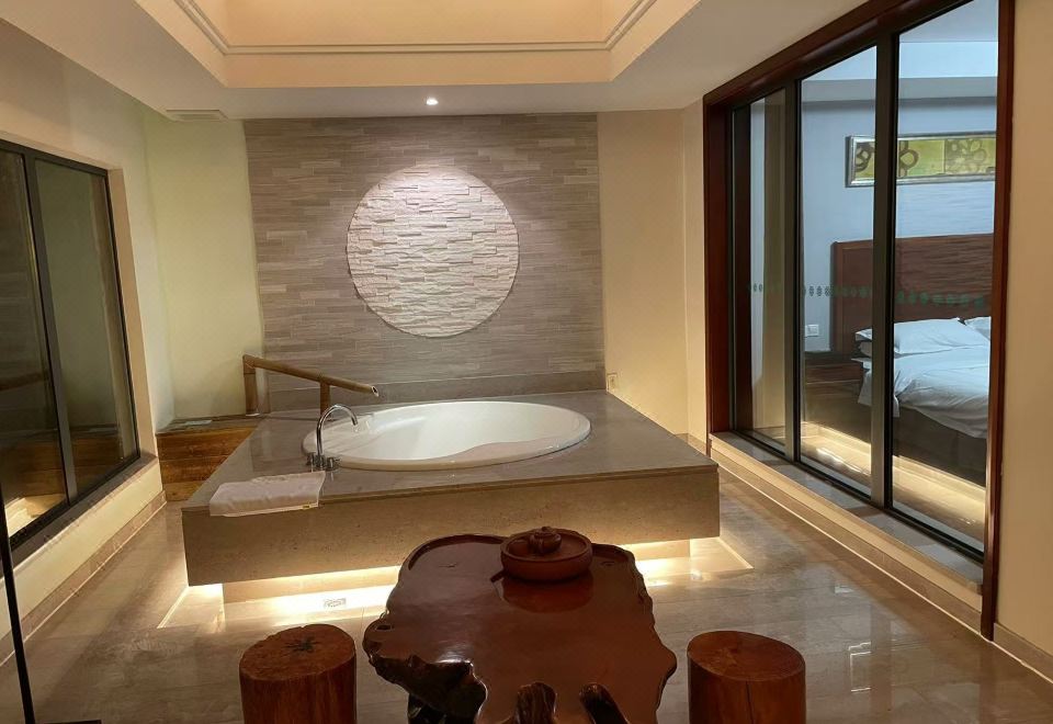 依山私湯庭院套房--圍爐煮茶+私湯溫泉