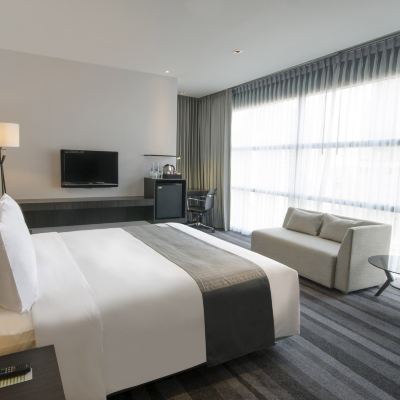 無障礙城景標準特大床房 曼谷素坤逸路假日酒店優惠