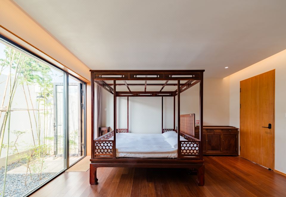 卧雲-日式榻榻米+茶席榻榻米至尊房+零壓床墊+安心好眠