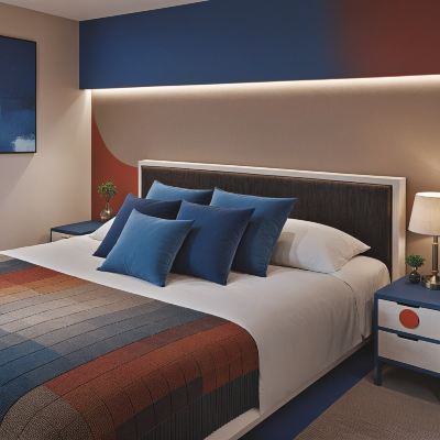 大梅沙 | 家庭兩室兩廳複式套房（高空觀景+烘乾+冰箱） 享萊行政公寓（深圳北站店）優惠