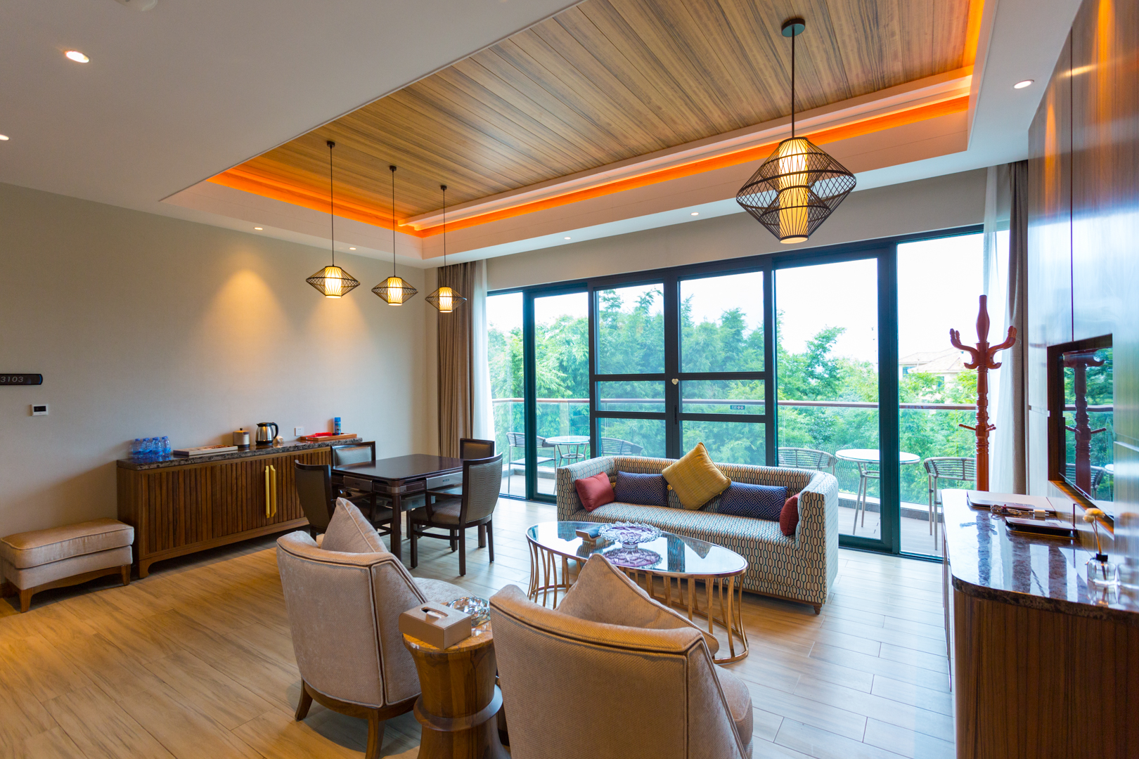 疊翠別墅七房V11-獨立泳池泡池-麻將房-觀景白水仙瀑