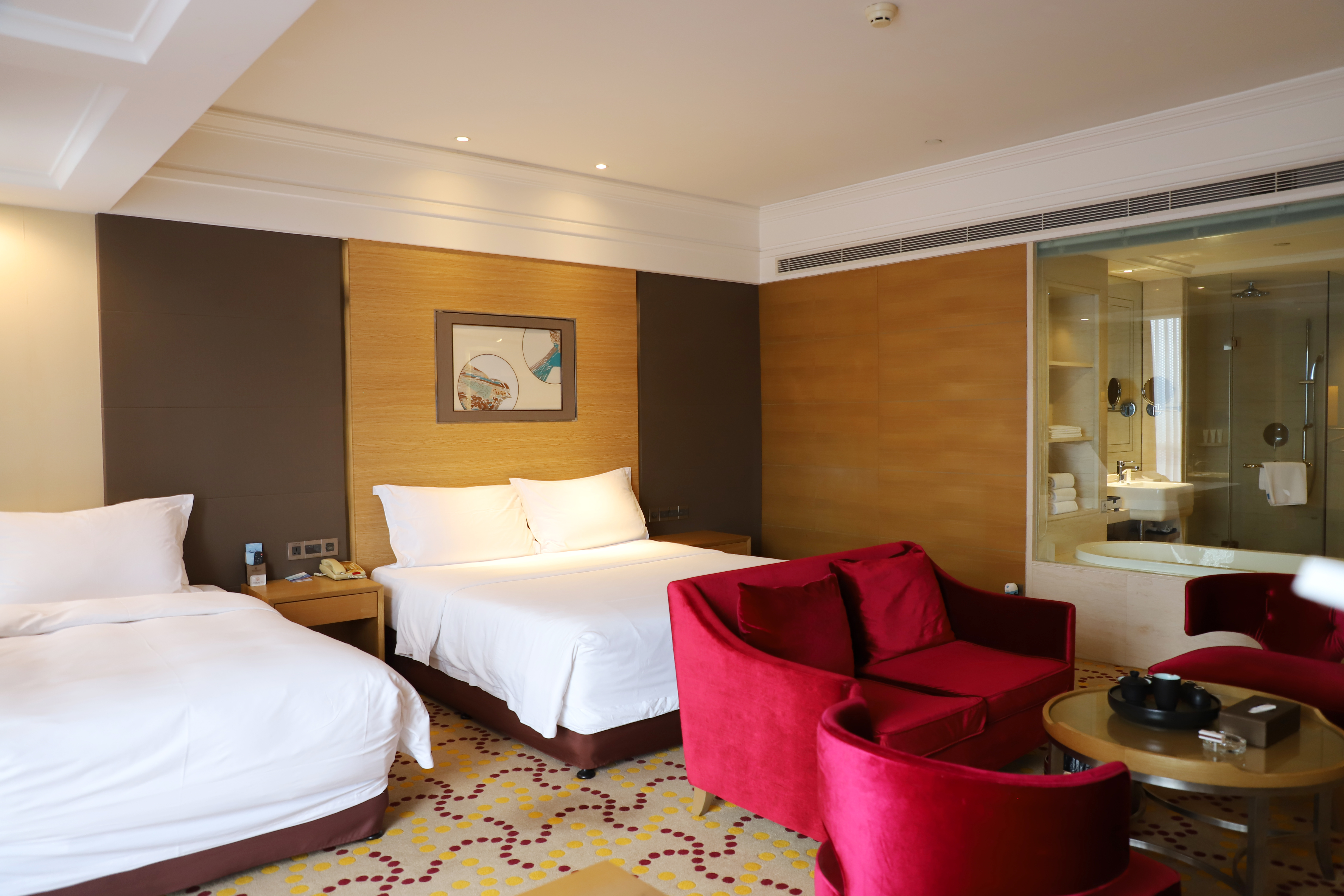 家庭子母双床房