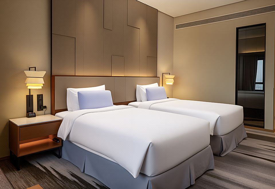 SLEEP深睡时刻双床房/配COOL008双面柔睡枕