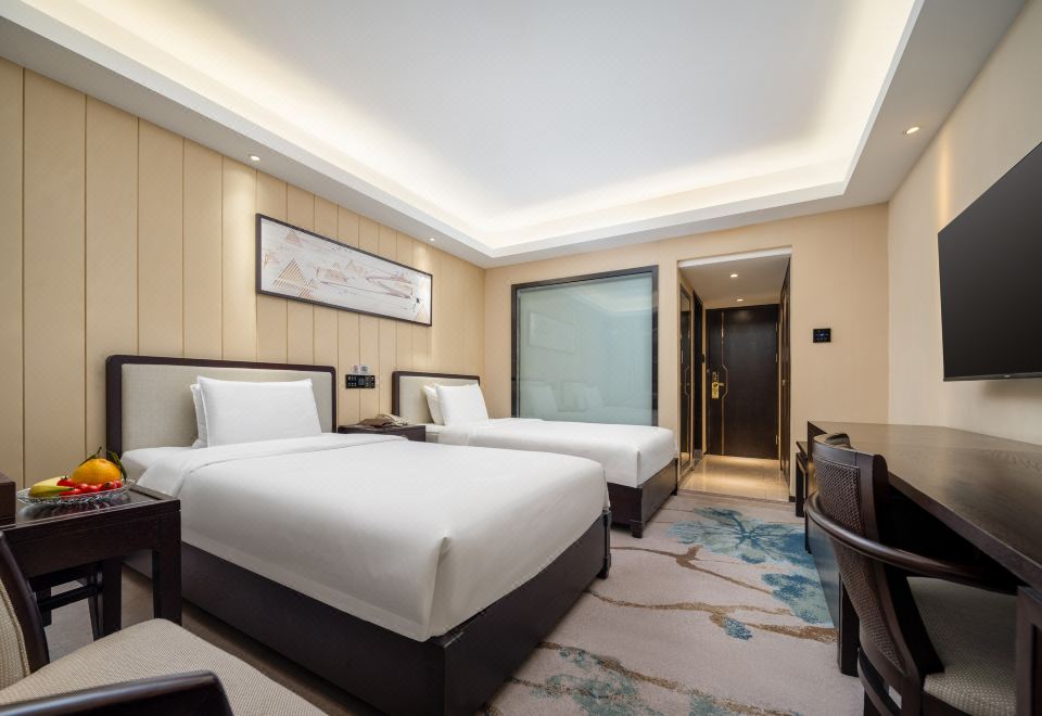 商務雙床房-中式浪漫,悅心好眠