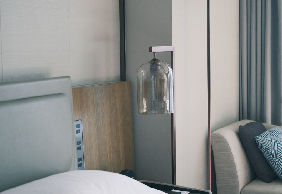 豪华房 双人床 城市景观 行政楼层