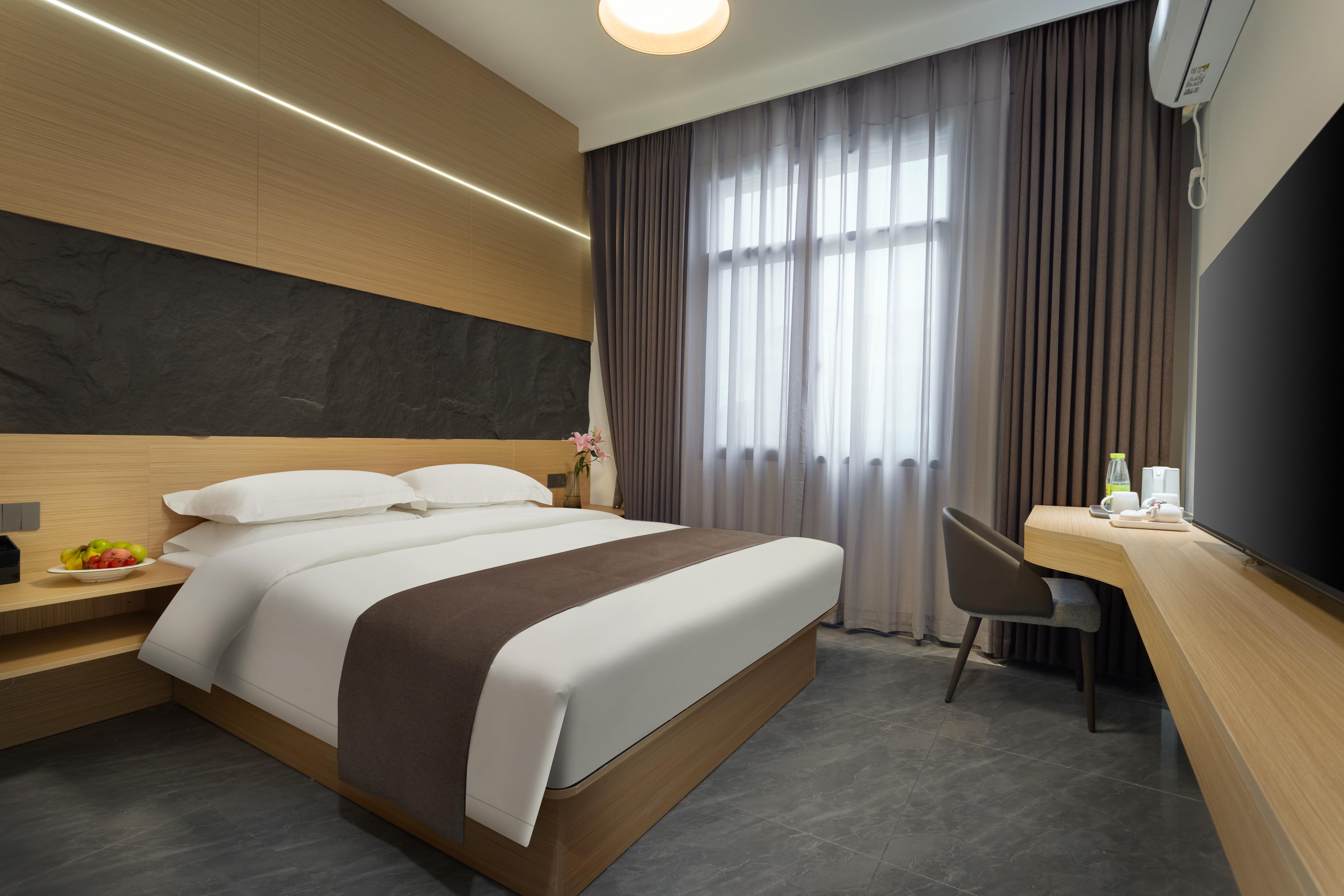 Shanxun Lunchi Jinyuan Hotel (Xiamen North Railway Station)Elegant kingsize room