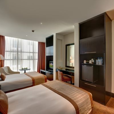 2張單人床標準間 杜拜阿爾巴沙假日酒店優惠