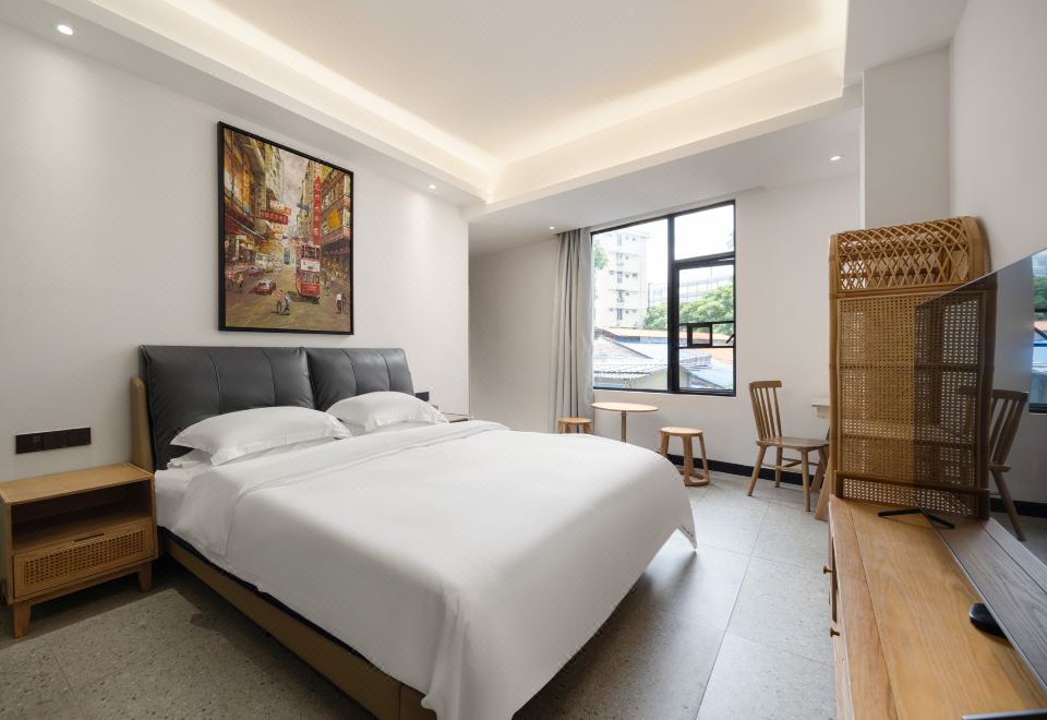 几木亲子房（公区洗衣机+榻榻米+暖气加持）