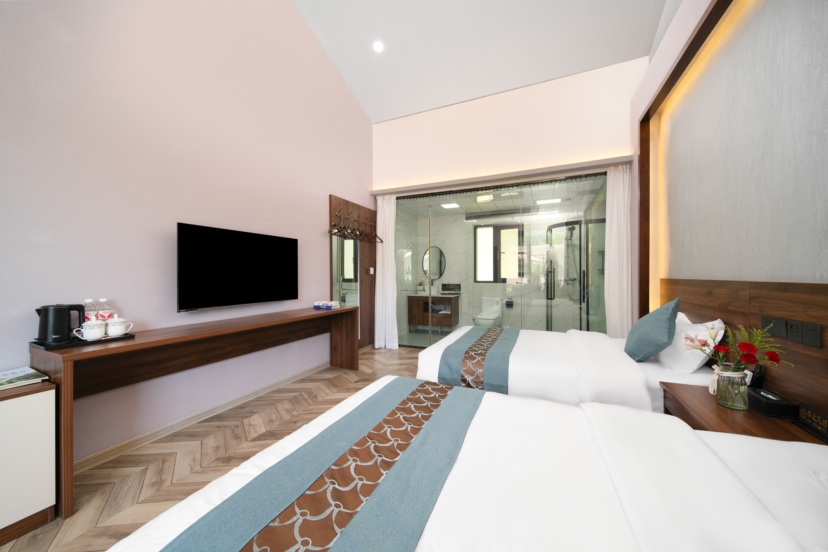 林溪-山水双床房