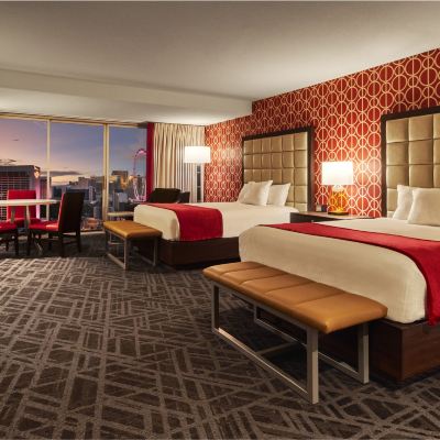 High Roller View Resort 2 Queen Room - Non-Smoking Bally's Las Vegas Promo Code