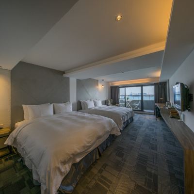 樂遊海景雙人房(有陽台) 碧港良居商旅優惠