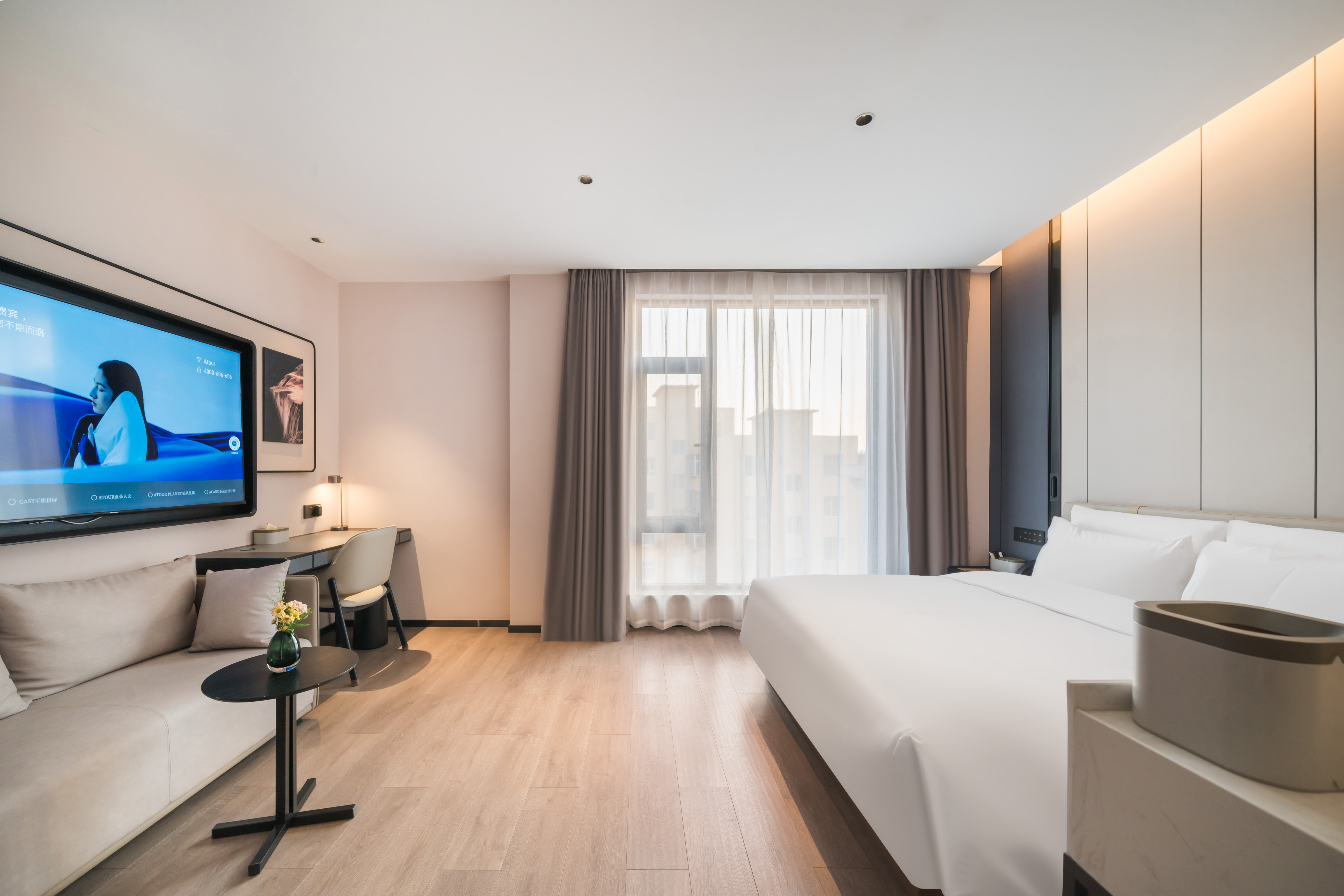 高级大床房（小冰箱+全屋智能+手机投屏）