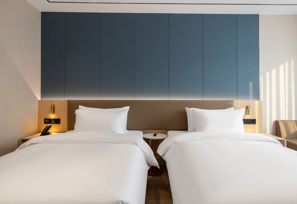 悦眠双床房【智能客控+55寸电视+智能马桶＋采光通透】