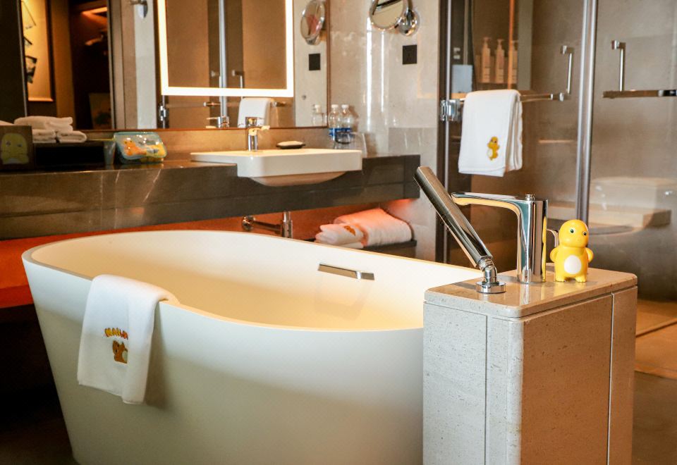 奶龙主题亲子双床房