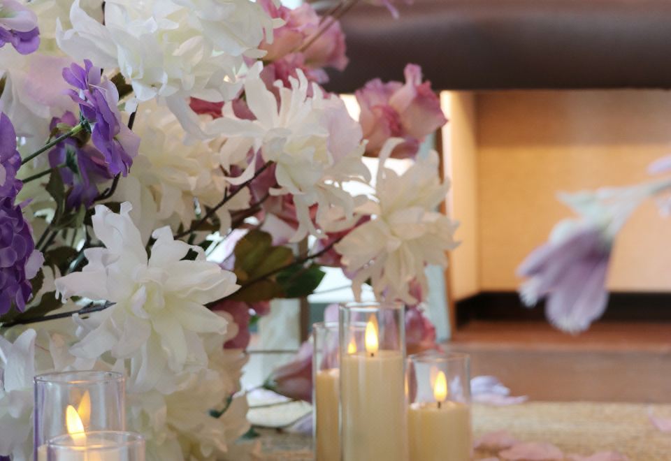 莫奈花海海景主题大床房