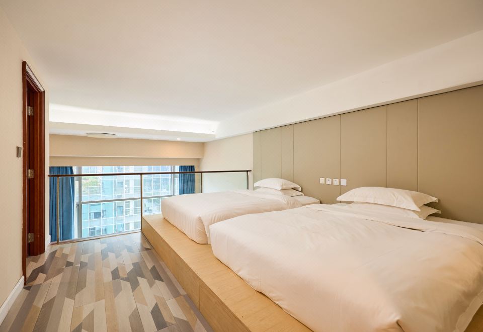 LOFT商旅套房【大空間+動靜分離+金可兒床墊】