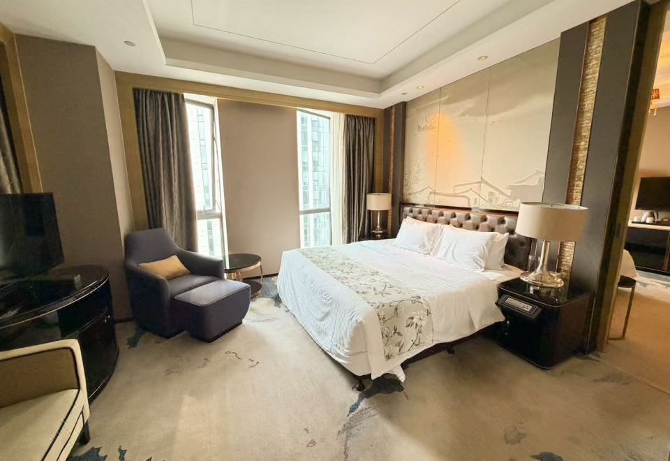 家庭房-两张特大床+斯林百兰床垫+Acca Kappa洗护品