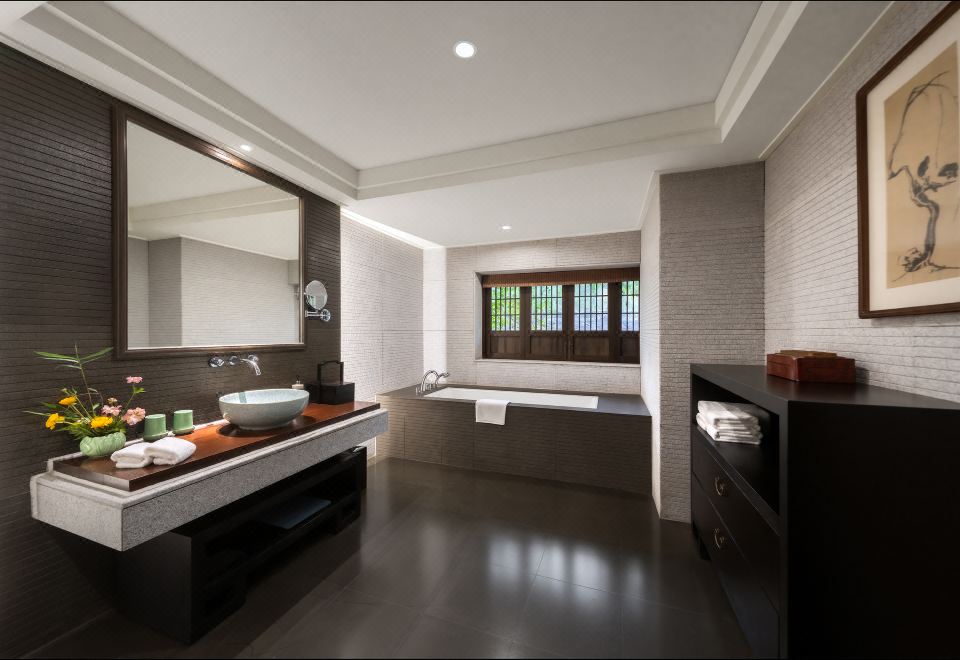 双卧室园景家庭套房