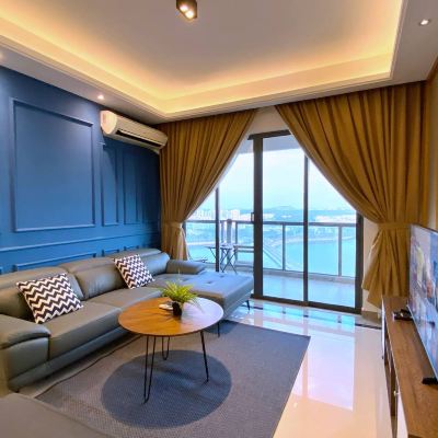 R&F Princes Cove Three Bedroom Seaview Apartment With Bathtub Kupon R&F Princess Cove Apartment by SC Homestay