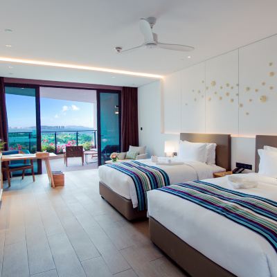 精選豪華海景雙床房 三亞康年飯店優惠