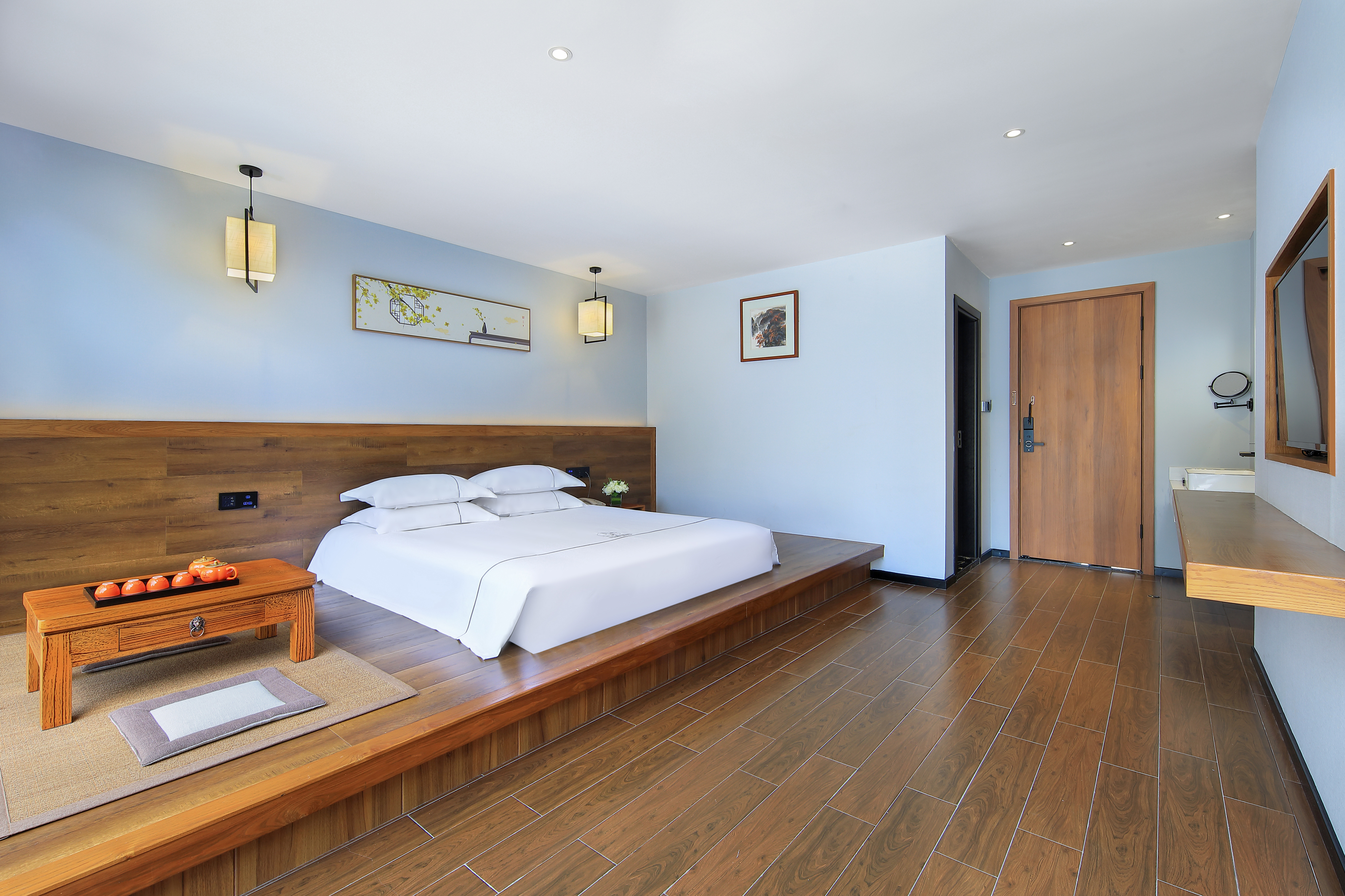 园景高级大床房 【俯瞰园林·畅享美景】