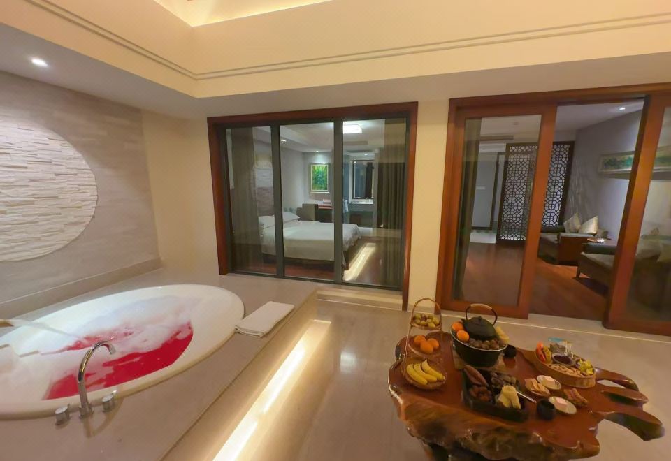 依山私湯庭院套房--圍爐煮茶+私湯溫泉