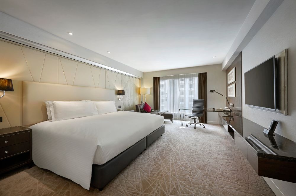 经典房 加宽大床 城市景观