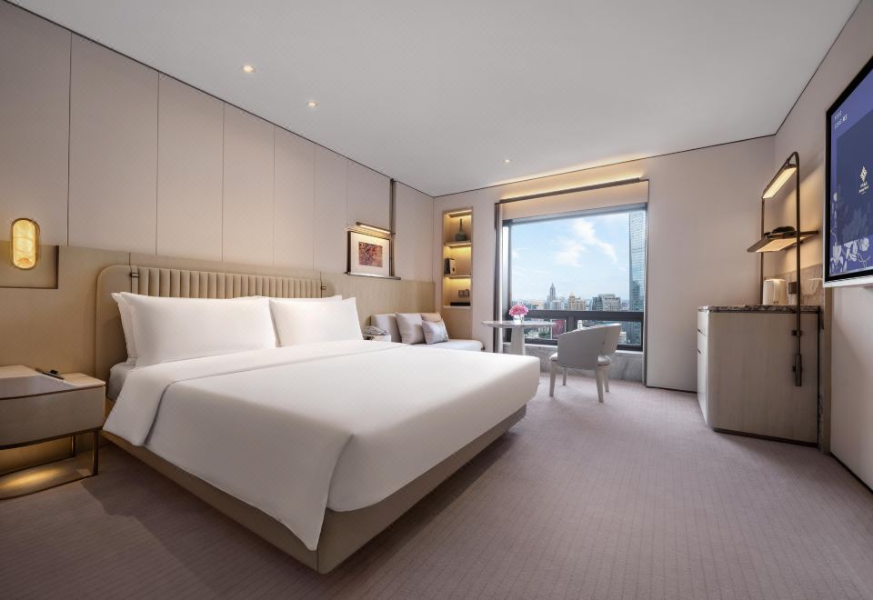 金陵楼逸致豪华大床房—畅享舒适体验