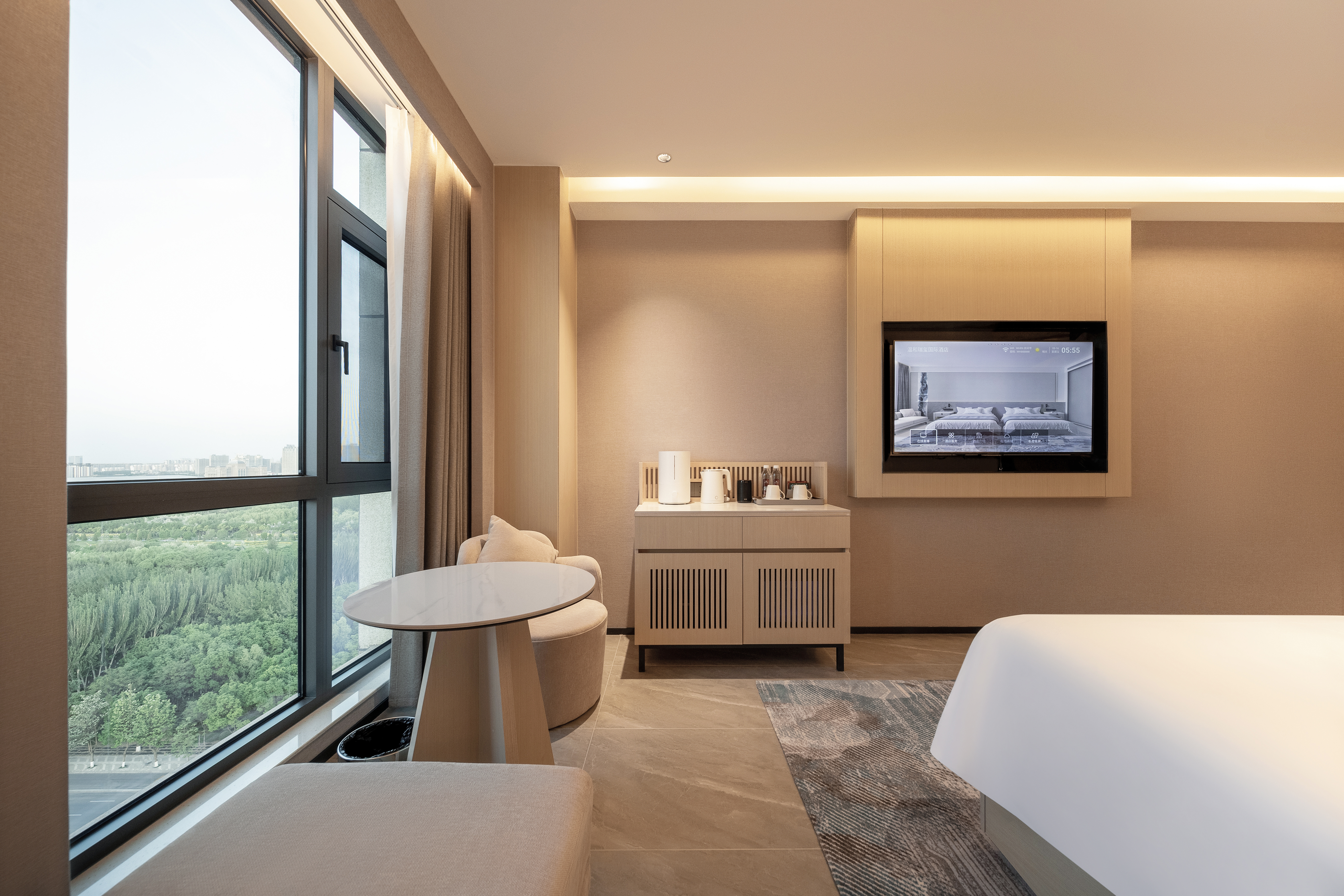 Wenhe Ruixi International HotelDeluxe Twin Room (With View)