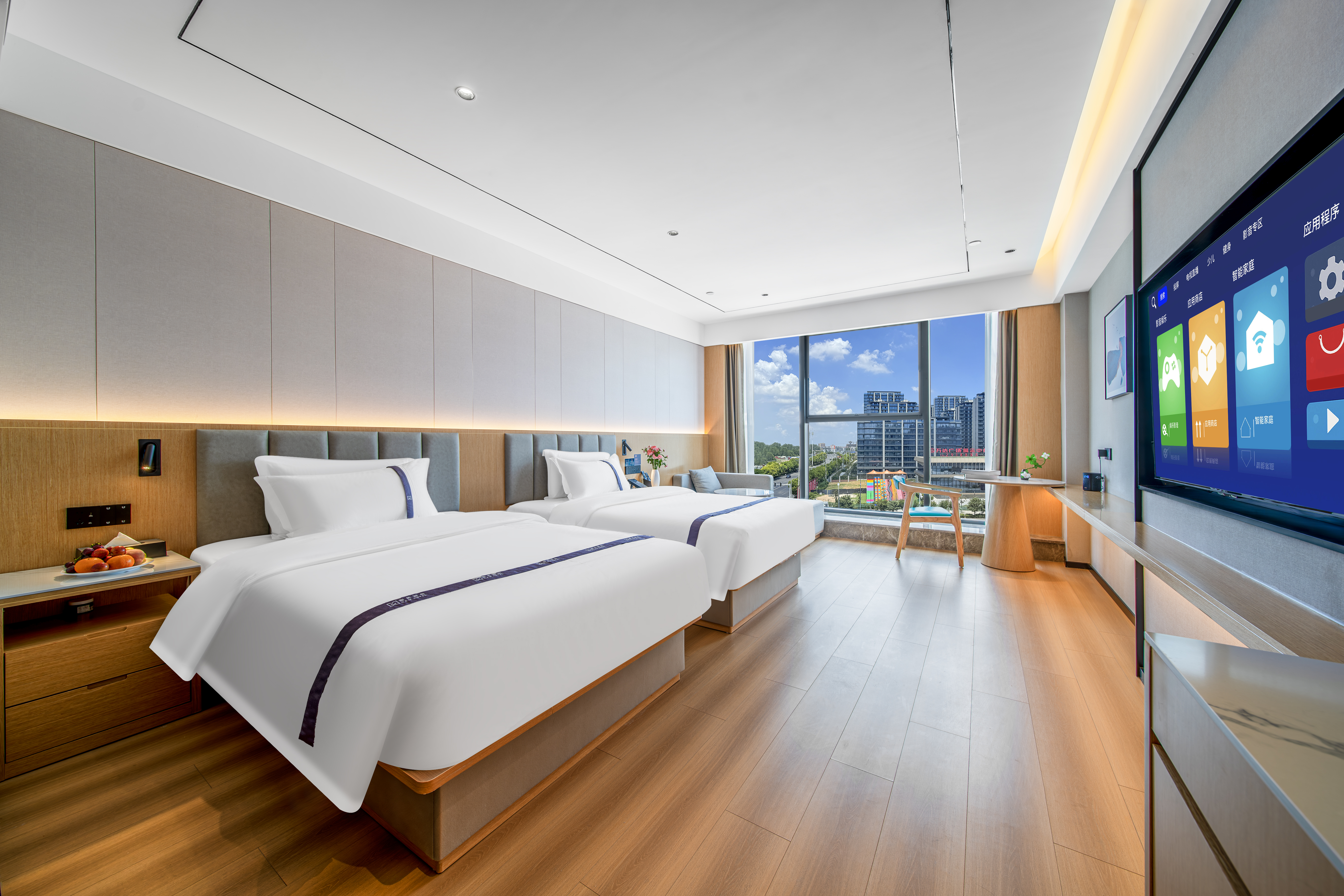 格美高级双床房