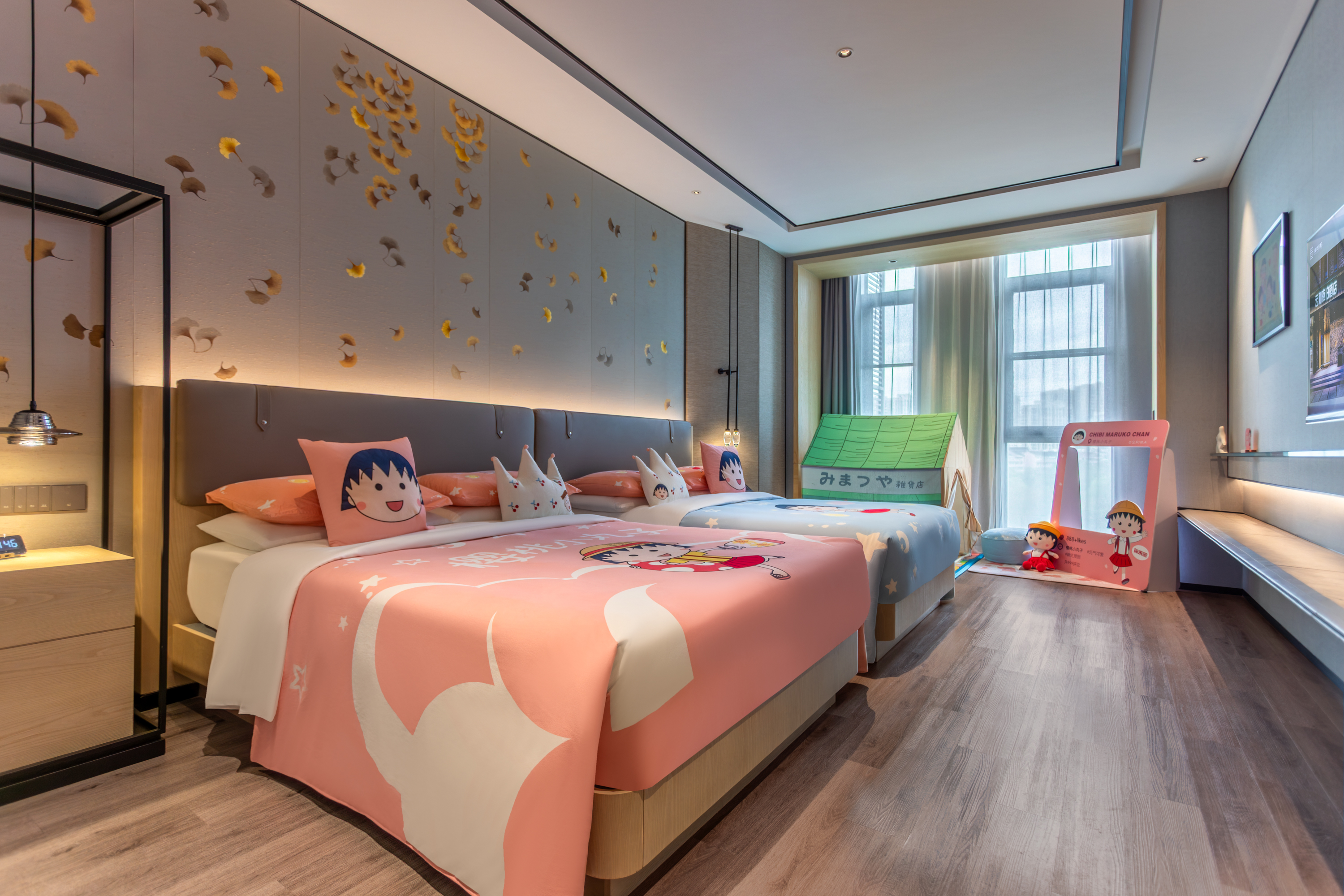 樱桃小丸子主题房（手机投屏+小冰箱+蓝牙音箱）