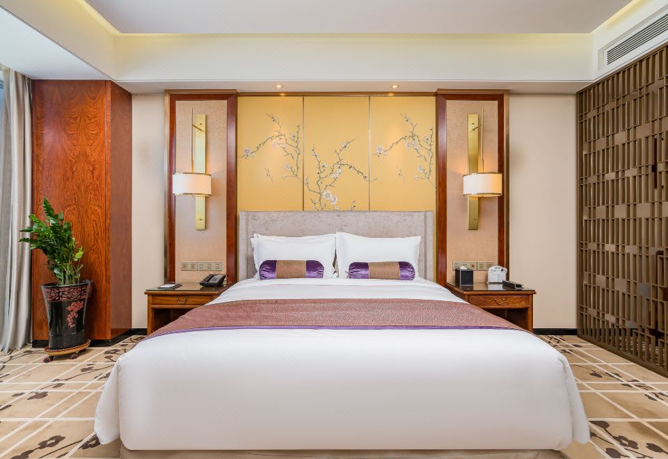 豪華城景大床房（斯林百蘭床墊+德國高儀恆温沐浴）