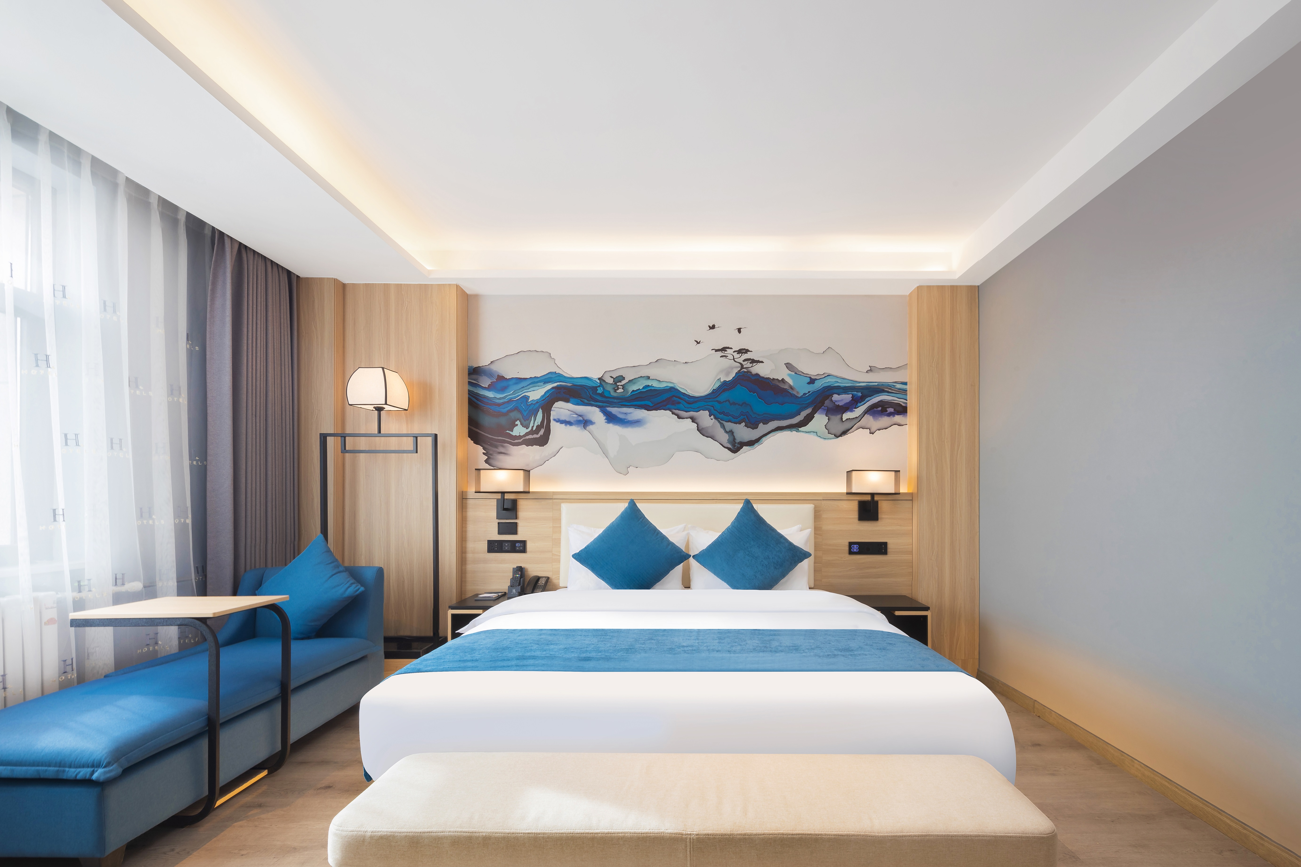 智能负氧离子大床房（智能语音客控+即开即饮净饮机）