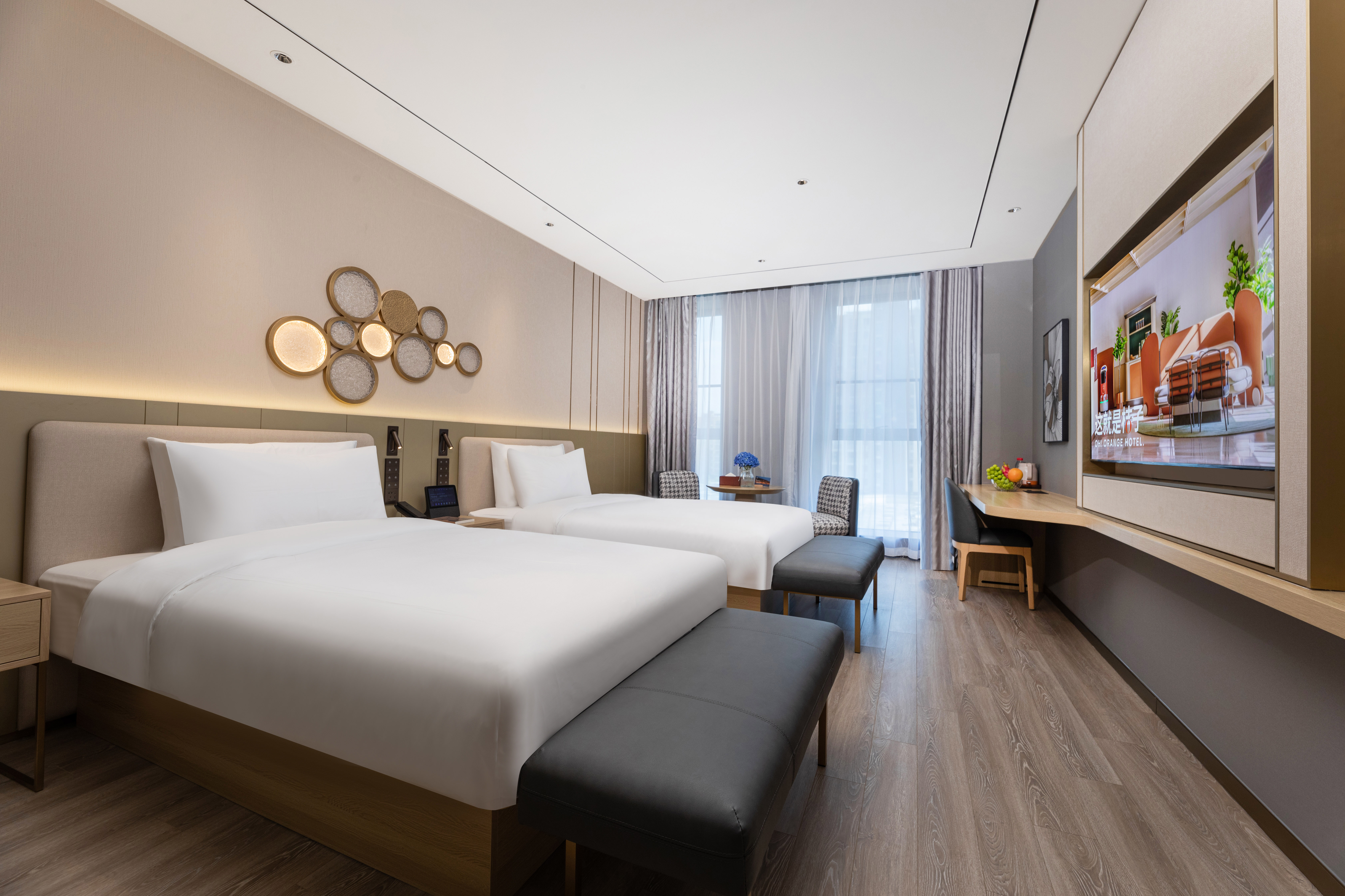 双床房（智控+投屏+小冰箱）