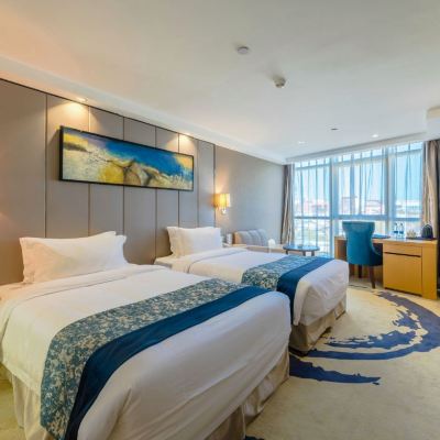 二樓雅居雙床房 廈門金日銀海藍戴斯飯店（機場店）優惠